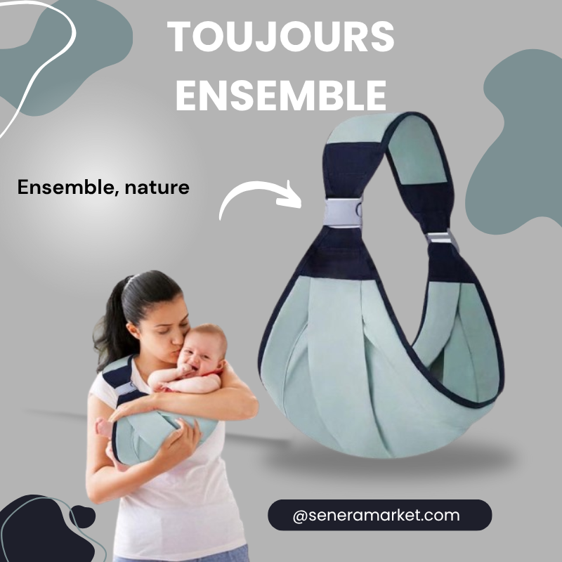 Porte-Bébé Confort™ – Gardez votre bébé près de vous sans fatigue