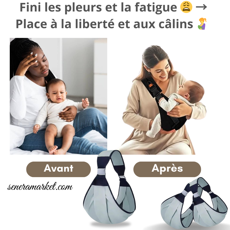 Porte-Bébé Confort™ – Gardez votre bébé près de vous sans fatigue