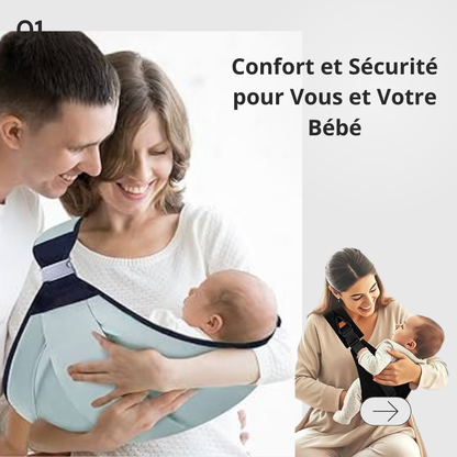 Porte-Bébé Confort™ – Gardez votre bébé près de vous sans fatigue