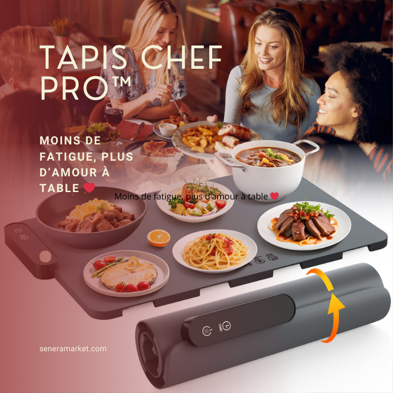 🌟 Tapis Chef Pro™ – Le petit secret qui soulage votre cuisine et votre quotidien